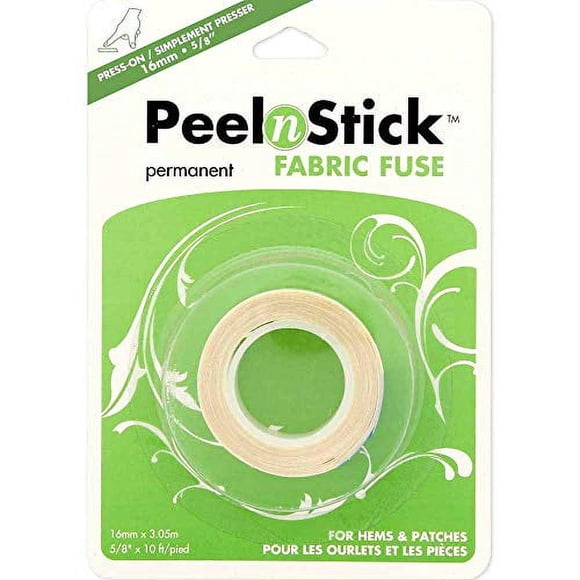 HEATNBOND Fabric Fuse Peel & Stick Adhesive 16 mm (0.63 in) × 3 m (3.28 yd)