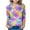 Multicolor, variant on HAOTAGS Tie Dye Print Tshirts for Toddler Boys Girls(3-12Years) Fashion 3/4 Sleeve Crew Neck Tee for Spring Summer Pink Size 5 Years