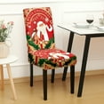 thumbnail image 4 of Nkmbld Christmas Chair Covers for Dining Room, Dining Table Chair Protector Elastic Chair Slipcovers Washable Suitable for Restaurant Hotel Party Wedding, 4 of 8