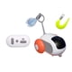 thumbnail image 4 of Juguete automático para gatos, rompecabezas para gatos, Robot, ejercicio de entrenamiento, gatito electrónico recargable, juguete con plumas para gato para uso en interiores y exteriores naranja, 4 of 10
