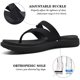 thumbnail image 4 of Sandalias ortopédicas COFACE tipo flip flop con espuma viscoelástica y soporte de arco, 4 of 7