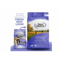 NutriSource Small & Medium Breed Puppy Chicken & Rice Dry Dog Food 26 lb