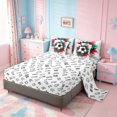 thumbnail image 3 of Erosebridal Kids Football Sport Games 7 Pieces Bedding Comforter Set,Colorful Splatter Ink Full Bedding Set For Boys,Reversible, 3 of 7