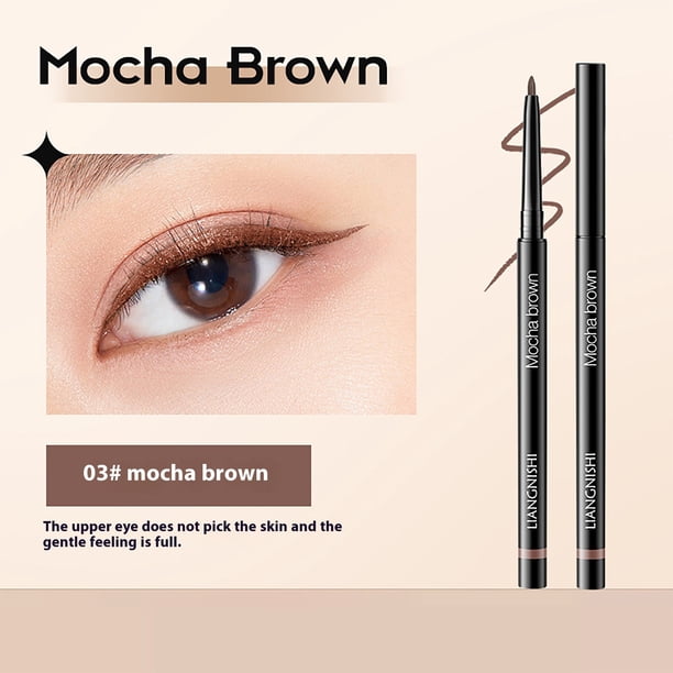 Lápiz Delineador de Ojos Ganfancp Resistente Al Sudor Color Natural