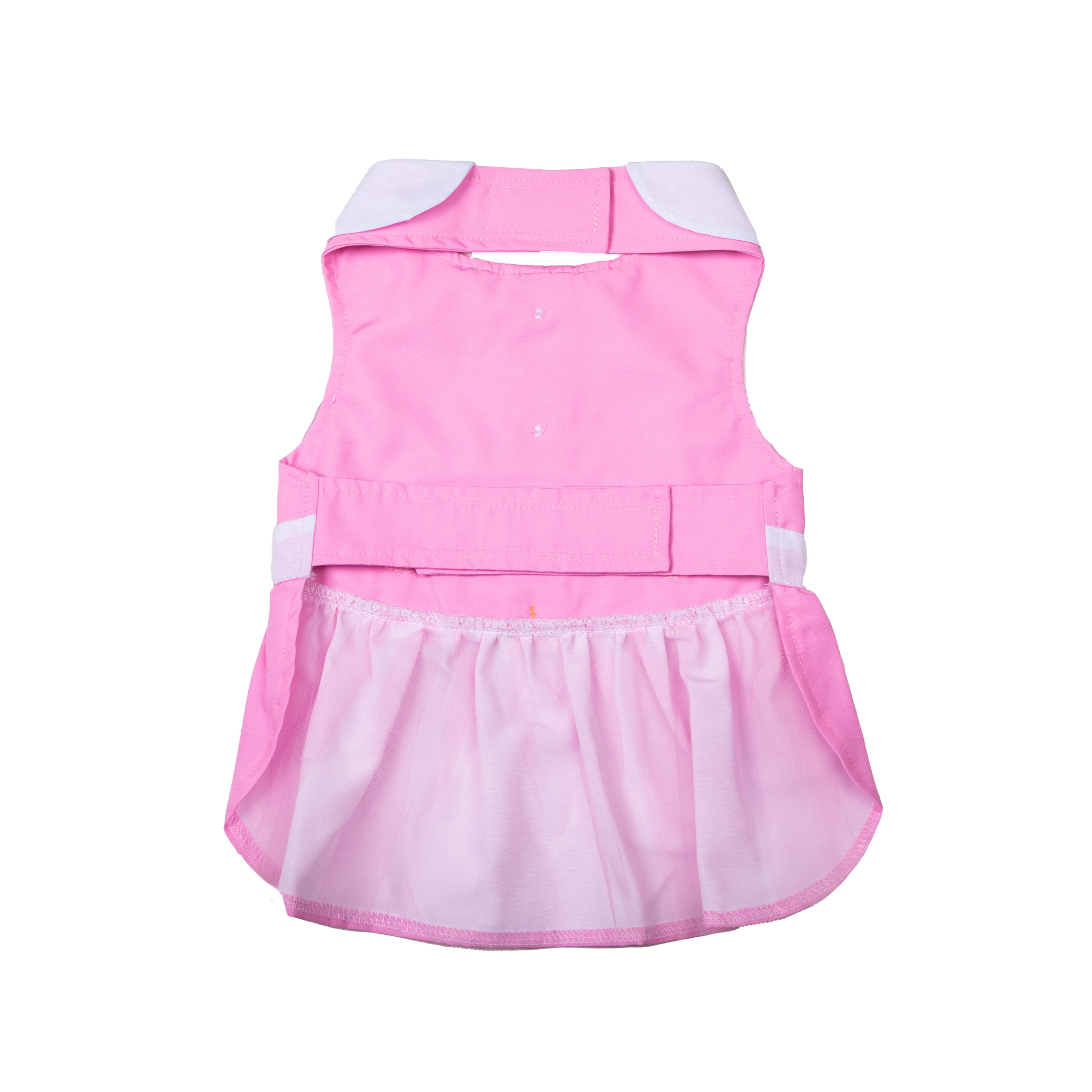 Doggy Parton, Dog Clothes, Cowgirl Collared Dog or Cat Dress, Pink, XS