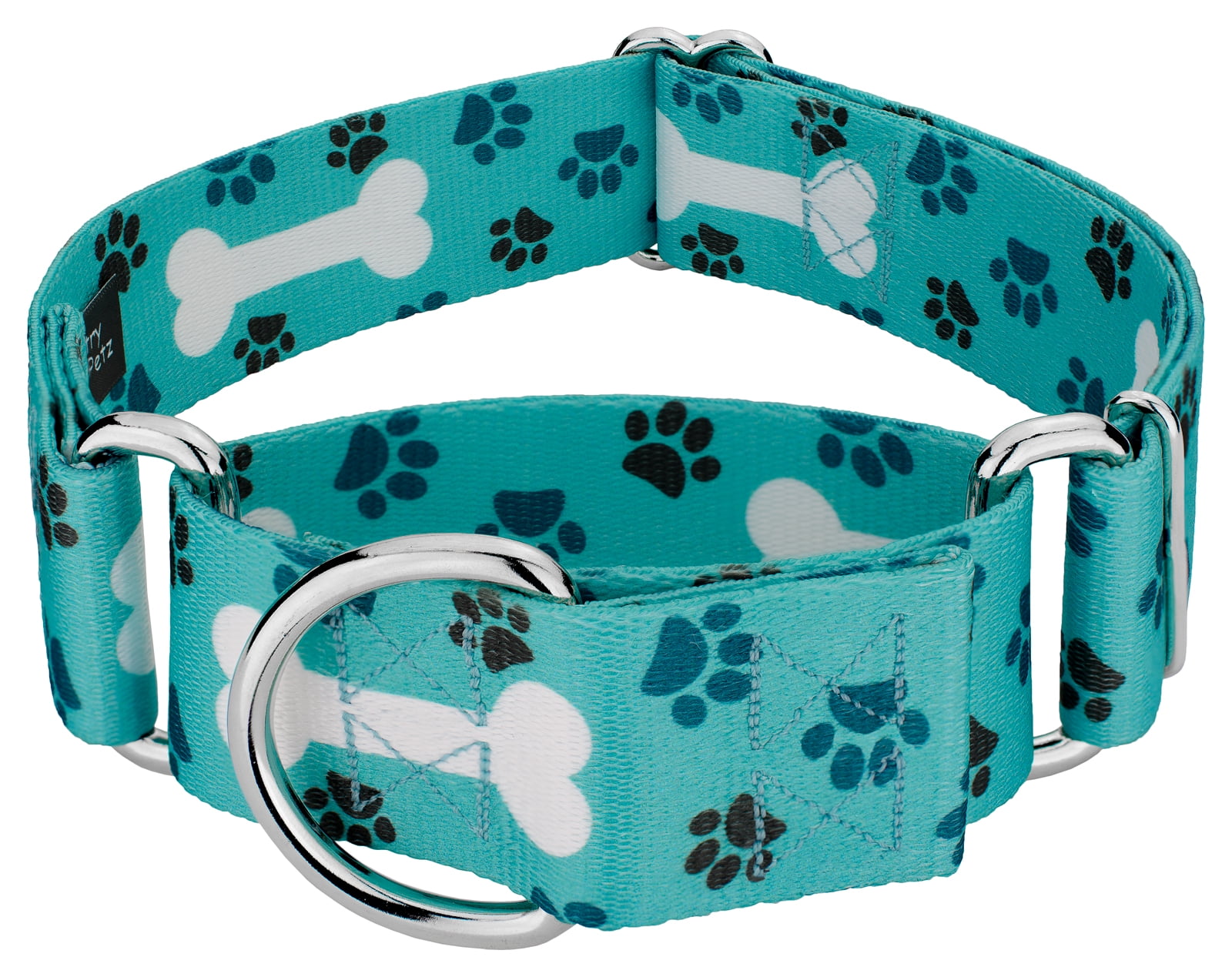 Country Brook Petz® 1 1/2 inch Oh My Dog Martingale Dog Collar, Large ...