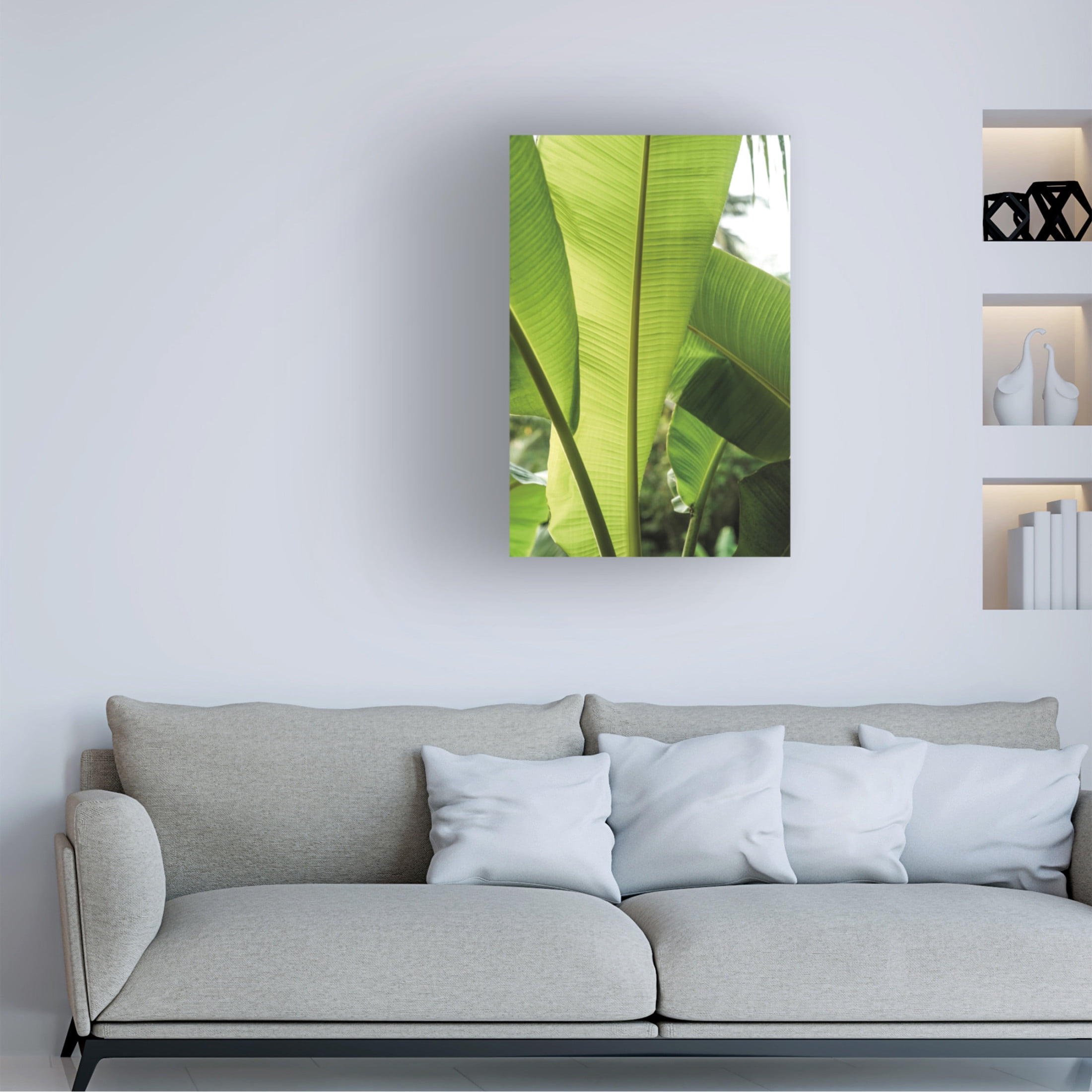 Trademark Fine Art Shot by Clint Tropic Bananna Canvas Wall Art
