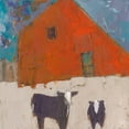 thumbnail image 3 of Jachimiec, Sue 20x20 Black Modern Framed Museum Art Print Titled - Hazel Barn, 3 of 5