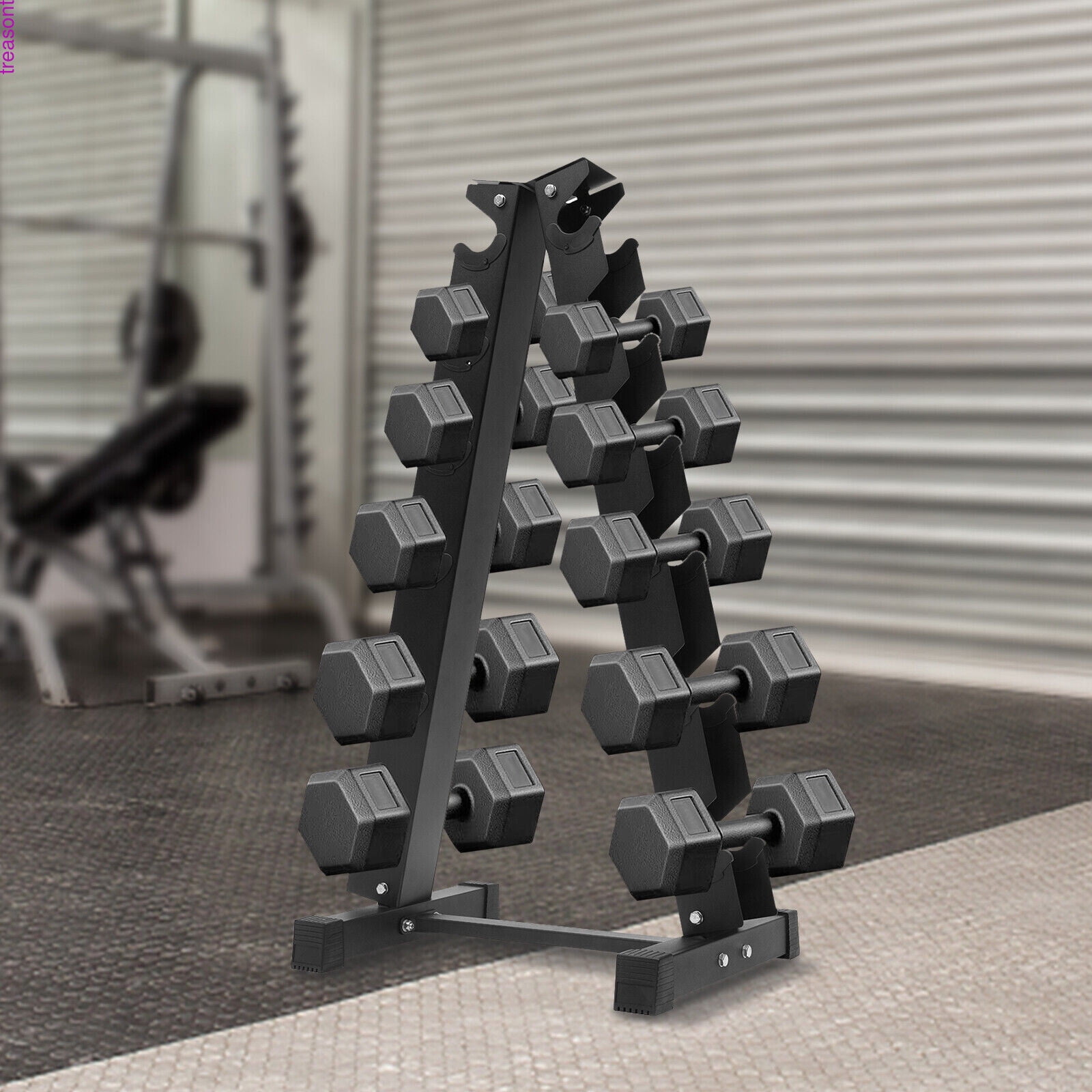 Dumbbell Rack Stand, 660lbs Load, Space Saver, Weight Storage Holder Shelf for Home Gym