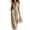 Khaki, variant on JoveMarine Jumpsuits for Women Casual V Neck Long Sleeve - with Pockets Everyday One Piece, Womens Jumpsuits Relaxed Fit Jumpsuit, Casual Jumpsuits for Women for Daily,Black L