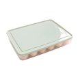 thumbnail image 1 of Soporte de Huevo, 24 Ranuras A Prueba de Polvo bin de Almacenamiento de Huevo pp Resistente para la Familia, 1 of 8