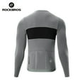 thumbnail image 2 of ROCKBROS Cycling Jersey Tencel Modal Xmicro-fiber Wool High Elasticity Soft & Skin-friendly Comfortable/Breathable 3-sided Pocket Cycling Shirt Outfit, 2 of 27