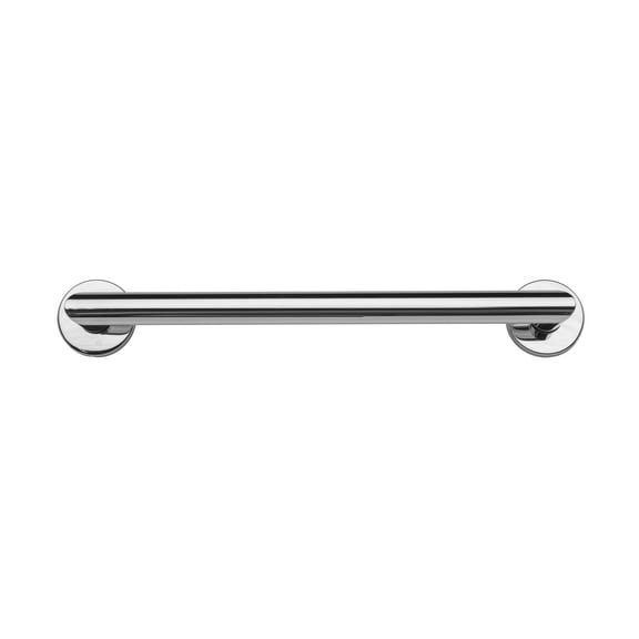 Croydex 17.71 in. Stainless Steel Straight Shower Grab Bar in Chrome