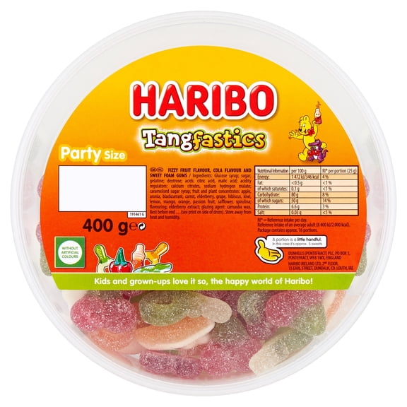 Haribo Tangfastics 400G, Imported from Britain