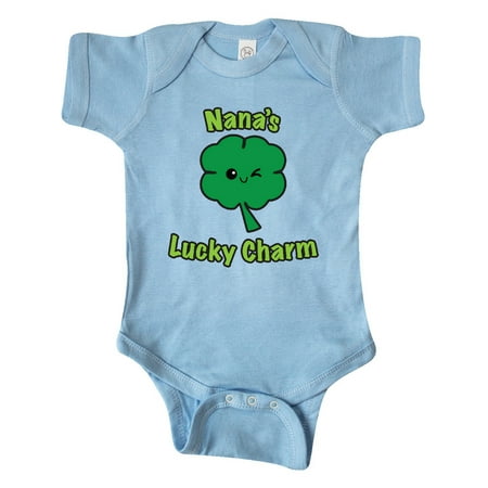 

Inktastic Nana s Lucky Charm Gift Baby Boy or Baby Girl Bodysuit
