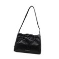thumbnail image 4 of Bolso de mano para mujer con decoración de lazo jinwen Negro, 4 of 8