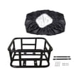 thumbnail image 2 of Bike Rear Basket Bike Rear Rack Freight Touring Carrier, Luggage Rack ,Panniers, Style C, 2 of 9