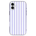 thumbnail image 1 of Funda de TPU a rayas para iPhone 16 Plus: ultrafina, a prueba de golpes, antiamarilleo, resistente a arañazos, compatible con carga inalámbrica, agarre mejorado, estilo negro., 1 of 7