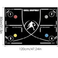 thumbnail image 4 of Yhmxh Basketball Training Mat Indoor Fitness Non Mat Basketball Soundproof Mat, 4 of 5