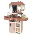thumbnail image 1 of 36 PCS Kitchen Set Kids Pretend Play Kitchen Cook Toy Set Kids functional kitchen table set with cookware and plastic food, 1 of 8