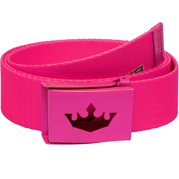Player Golf Web Belt - Hot Pink