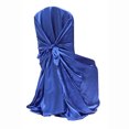 thumbnail image 4 of Paokuoon Chair Cover Removable Chair Cover Protector Satin Skirted Back Self tie Chair Cover for Events, 4 of 6