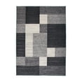 thumbnail image 2 of World Rug Gallery Modern Boxes Design Non-slip (Non-skid) Gray 3'3" x 5' Area Rug, 2 of 8
