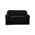 thumbnail image 3 of MAYTEX Housse de Meuble Extensible Ultra Douce pour Causeuse et Canapé, Noire, 3 of 4