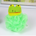 thumbnail image 5 of Esponja exfoliante de lufa para ducha, cepillo de malla con juguetes de animales, bola de esponja para baño, spa, puf corporal para niños, burbujas de espuma rica (10 cm cada una), paquete de 4, 5 of 5