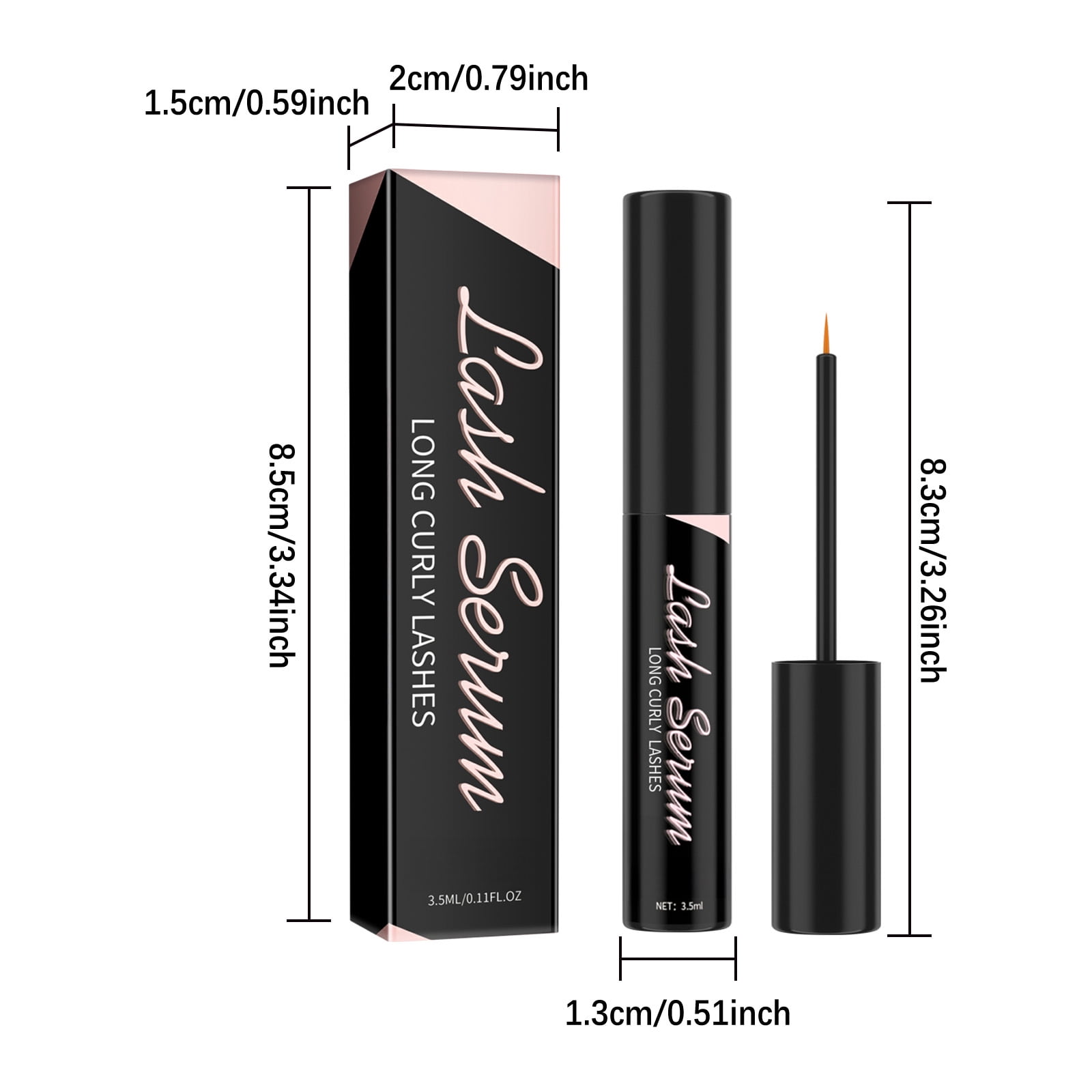 Alvantor Eyelash Growth Serum, Nourishing Lash Enhancer, 0.11 fl oz