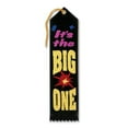 thumbnail image 2 of Beistle It's The Big One Ribbon Award, Multicolor - 1pack, 2 of 3