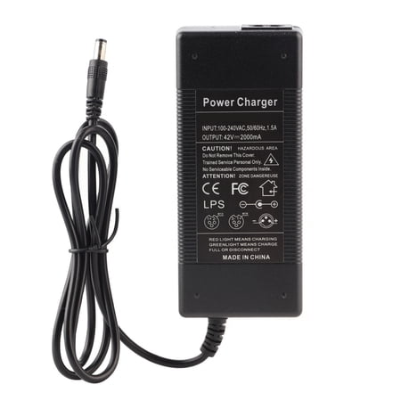 Rupoun Portable Reusable 2A Charger Suitable for Electric Skateboard Vehicle, 42V-2000MA, EU Plug[cite: 1]