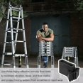 thumbnail image 5 of Pies de goma antideslizantes, seguros y antideslizantes con agarre fuerte y resistente al desgaste, compatibilidad versátil con la mayoría de los tipos de escaleras para una protección integral (4, 5 of 5
