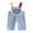 Blue, variant on RUINIXCW Toddler Baby Boy Striped Jumpsuits Embroidery Sleeveless Overall Pants