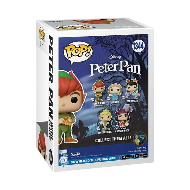 FUNKO POP! DISNEY: Peter Pan 70th - Peter With Flute, Funko, Gifts