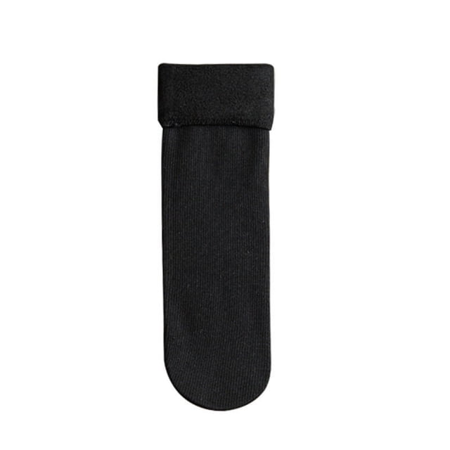 pstuiky Calcetines de nieve gruesos y acolchados verticales para mujer calcetines de invierno a media pantorrilla calcetines cálidos para el hogar calcetines apilados.