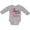 AC-Heather Grey, variant on Inktastic My Aunt is My Hero Breast Cancer Awareness Boys or Girls Long Sleeve Baby Bodysuit