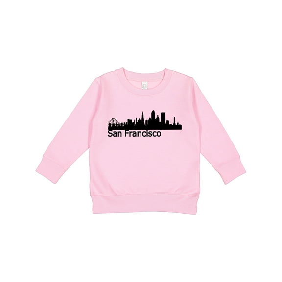 Inktastic San Francisco Skyline Toddler Sweatshirt