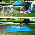thumbnail image 7 of Multifunctional Tarp Waterproof with Carry Bag for Tent - Ultralight Outdoor Tent Footprint for Ground Camping Hiking, Camping Tarp for Picnics, Sunshade, and Beach Ground Sheet, 7 of 7