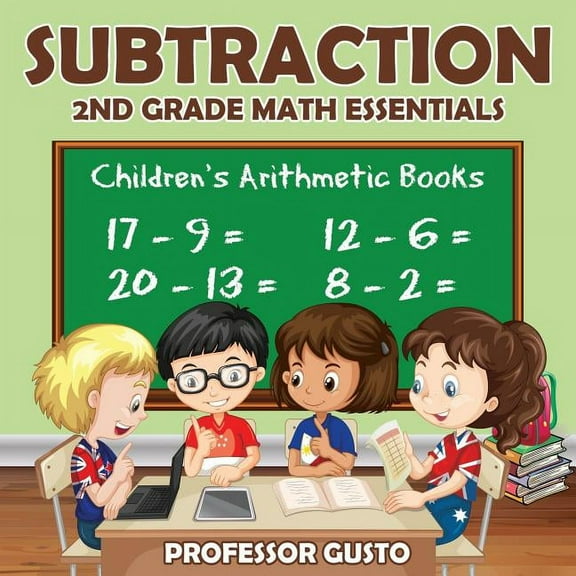 Subtraction 2Nd Grade Math Essentials Children's Arithmetic Books, (Paperback)