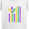 thumbnail image 4 of Inktastic Mardi Gras Flag 2 Youth T-Shirt, 4 of 5