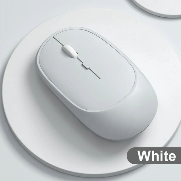 Wireless Mouse Rechargeable Mouse Dual Modes Bluetooth-compatible 2.4G USB Mute Mice for Laptop Pad Tablet Macbook Mause