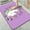 Rainbow Unicorn Head, variant on 1pc Cool Llama with Lights Bathroom Rug Bathroom Decor and Accessories- Durable,Anti Slip,And Quick Drying,Suitable For Indoor/outdoor Use - Perfect For Bathrooms,Bedrooms,Kitchens