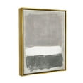 thumbnail image 3 of Stupell Industries Abstract Neutral Tones Modern Blocked Shapes Painting Metallic Gold Floating Framed Canvas Print Wall Art, Design by Jennifer Paxton Parker, 3 of 8