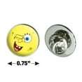 thumbnail image 6 of SpongeBob Winking Face Metal 0.75" Lapel Hat Pin Tie Tack Pinback, 6 of 6