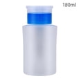 thumbnail image 1 of Ruiboury Pump Dispenser Bottle Compact Sub Pack Bottles Pressing Type Container 180ml Nail Art Polish Liquid Holder Manicure Tool Blue, 1 of 6