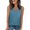 Light Blue, variant on Tiqkatyck Tank Top for Women's 2025 Summer V Neck Solid Color Fashion Loose Breathable Sports Daily Base Tank Top Sleeveless Tunic Tops Summer Tops for Women Army Green L