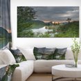 thumbnail image 1 of Stormy Weather Over Swamp - Landscape Canvas Art Print, 1 of 3