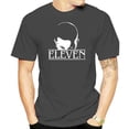 thumbnail image 3 of Stranger Style Pop Culture Things Eleven Cosplay Mens Black Size S-6XL T-Shirt, 3 of 5