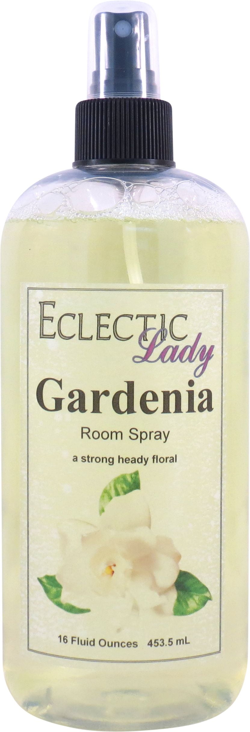 Gardenia Room Spray by Eclectic Lady, 16 Ounces, Fragrant Aromatic Room